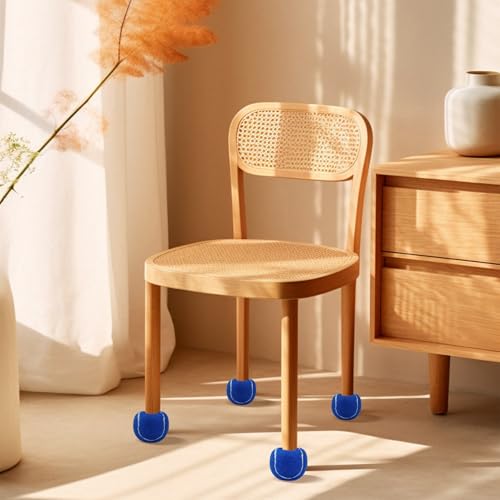 Precut Tennis Balls for Walker and Furniture Legs,90 Pack - color: Dark Blue, size: 90 Pack