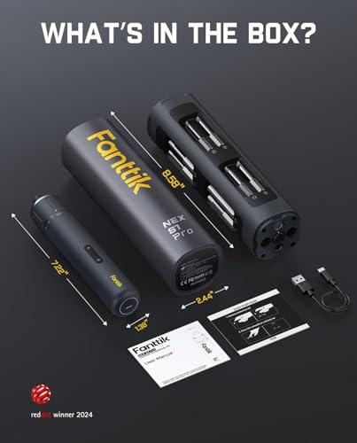 Fanttik S1 Pro Electric Screwdriver, Power Screwdriver