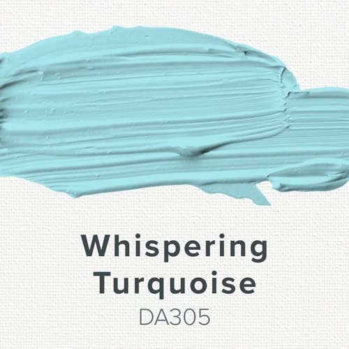 DecoArt DA305-3 Dada305-3 Paint Acrylic Whispering Turquoise 2 Oz - color: Whispering Turquoise, size: 2 Fl Oz (Pack of 1)