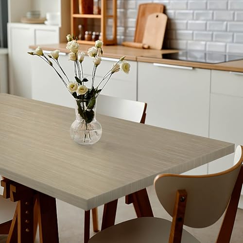 Heroad Oak Wood Contact Paper for Cabinets Countertops Drawers Table Desk Wood Wallpaper Modern Wood Grain Contact Paper Self Adhesive Removable Vinyl Rolls 17.7" x 197" - color: Light Oak Wood, size: 17.7" x 197"
