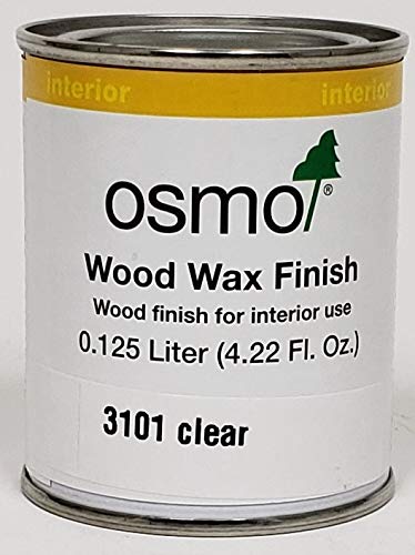 Osmo Wood Wax Finish Transparent, 3101 Clear - .125 Liter - color: Clear, size: .125 Liter
