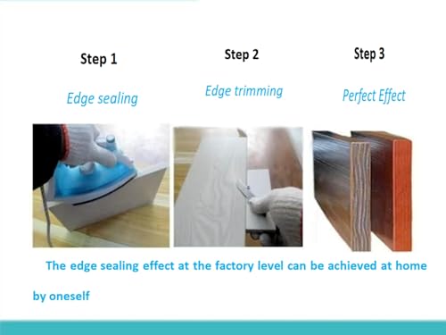 HGKJHFmelamine Edging Tape. 13/16in*25ft,pre Coated with hot melt Adhesive Flexible Veneer Edge Edging, Used for Cabinet and Furniture Maintenance (No1-white, 1.81cm*12m) - color: No1-white, size: 0.71 in * 40 ft