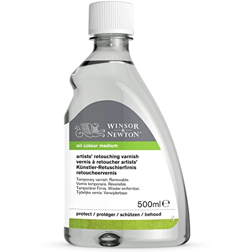Winsor & Newton Professional Artists' Retouching Varnish, 500ml Bottle - color: Retouching Varnish, style: 16.9-oz Bottle