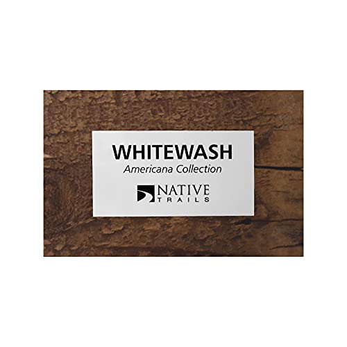 Native Trails Americana Finish Sample Chip, 3" x 2" (Whitewash) - color: Whitewash