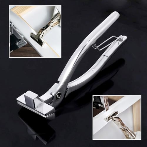 6cm Wide Canvas Pliers, Zinc Alloy Canvas Stretching Plier 2 3/8 Inch with Spring Return Handle Professional Stretching Artist Oil Painting Tools