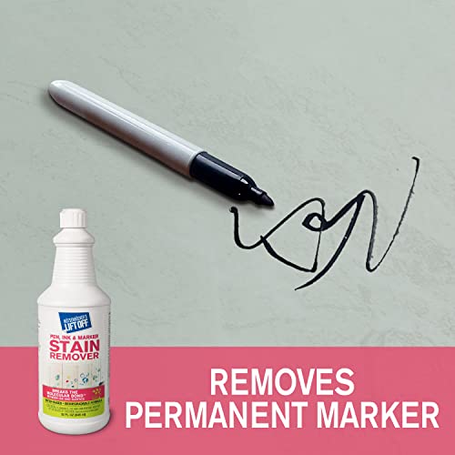 Lift Off Pen, Ink & Marker Stain Remover, 32 fl oz, 40903 (Pack of 6) - size: 32 Fl Oz (Pack of 6)