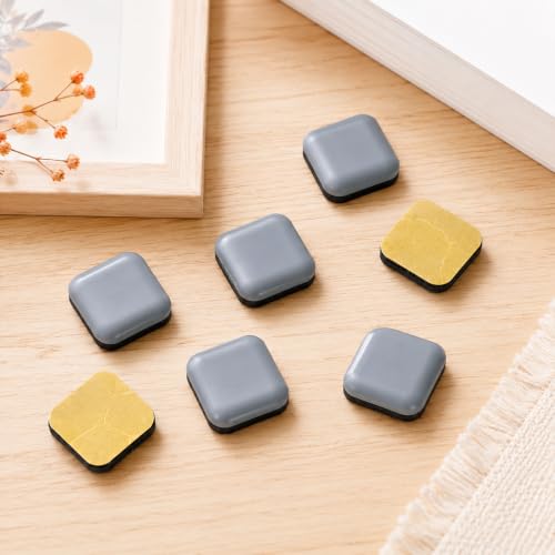 16pcs Square Stick Furniture Glides, Furniture Sliders Self Stick 20 * 20mm