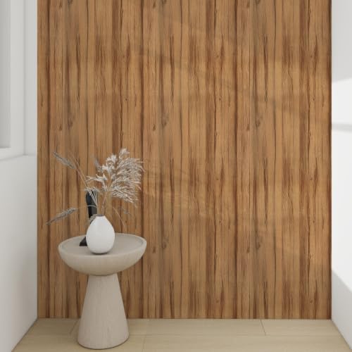 Natural Wood Texture Wallpaper 15.7"x118" - color: Wood Grain 7, size: 15.7" x 118"