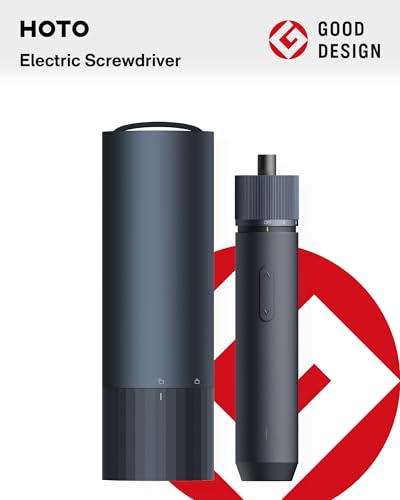 HOTO 12-in-1 Electric Screwdriver Rechargeable, Cordless Screwdriver Set