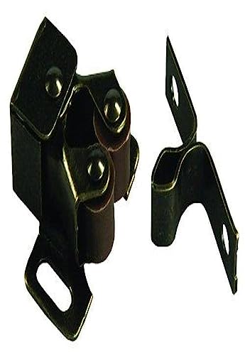 JR Products 70235 Double Roller Cabinet Catch with Prong