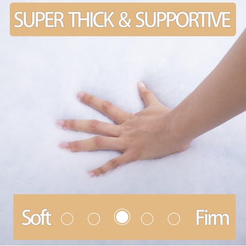 Memory Foam Couch Cushion Replacement 24"x24"x6" with Washable Cover - color: 6 Inch Thick-24"x24"
