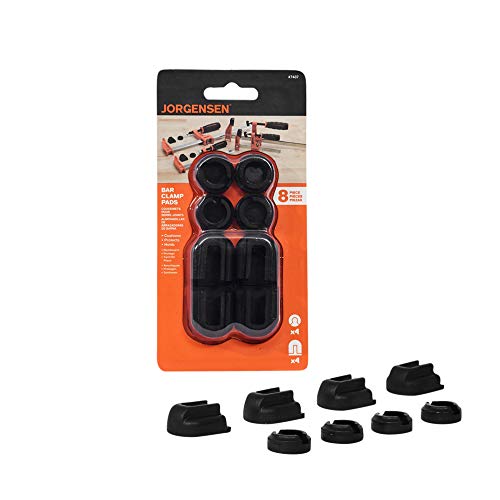 Pony Jorgensen 7437 Work Protecting Bar Clamp Pads, 8 Pieces - size: 1 Pack