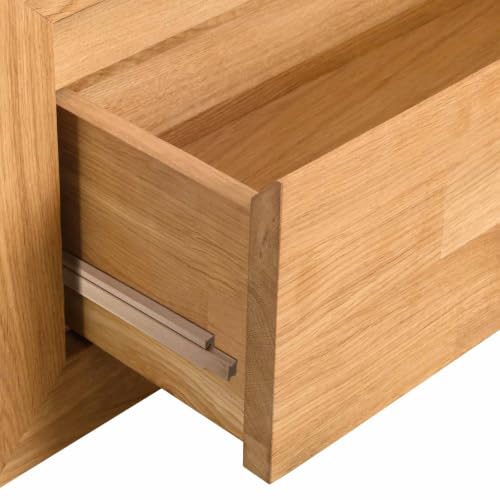 Maitys 4 Pcs Wooden Drawer Slide, 14 Inch Wood Bottom Mount Guide Track - size: 14 Inch