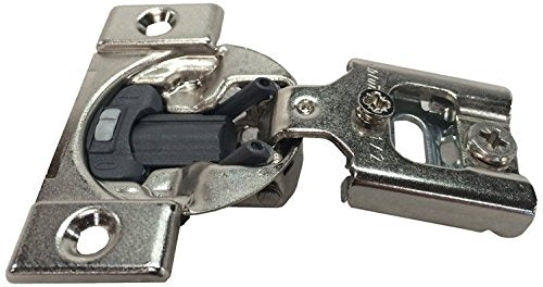 Blum 38N355BE08x15S Compact Soft-Close 1/2'' Overlay Blumotion Hinge, Nickel Finish (Pack of 15) - size: Pack of 15, style: With Screws