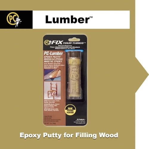 PC Products - 25574 PC-Lumber Epoxy Putty, 1oz Stick,Tan - size: 1 oz