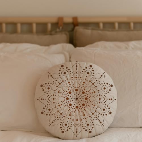 Dot Mandala Stencil, Reusable Painting Template, DIY Home Decor - style: Dot Mandala