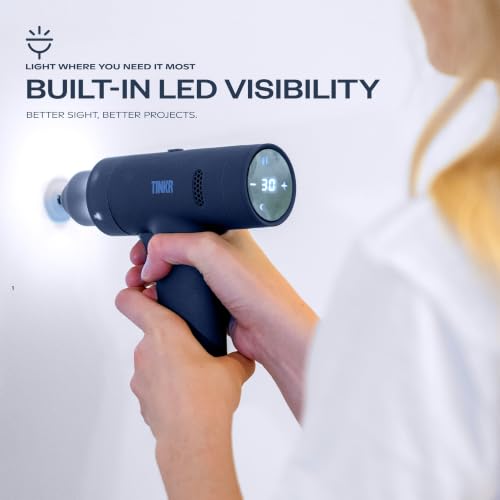 TINKR Cordless Brushless Drill 12V - Midnight Blue - color: Midnight Blue