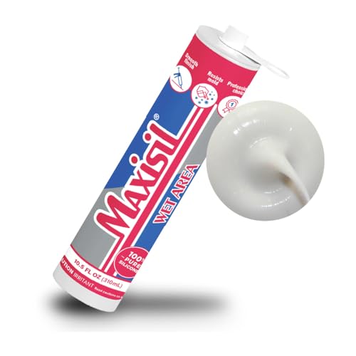 Maxisil Wet Area Silicone Sealant 310ml - A49 Cashmere - color: A49 Cashmere