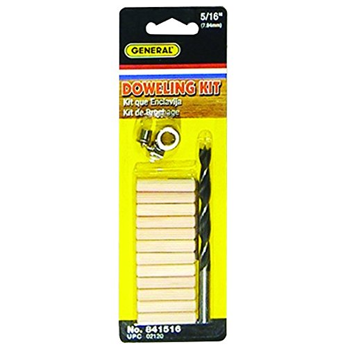 General Tools 841516 5/16-Inch Dowel Accessory Kit