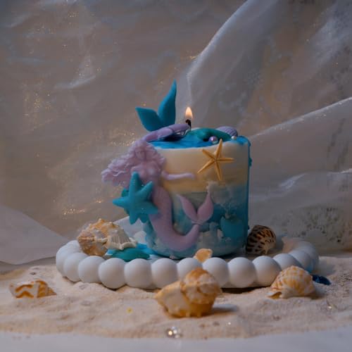 Mermaid and Sea Creatures Clay Molds for Crafts - color: Ocean Tales