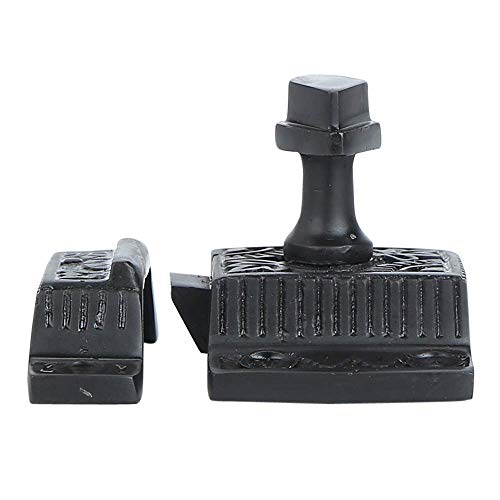 A29 Cabinet Latch, Cast Iron, Oil Rubbed Bronze, Twist Knob - color: Oil Rubbed Bronze-D