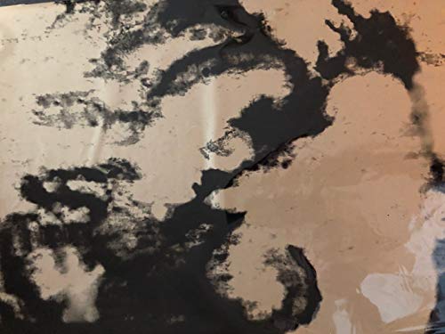 Artistic Painting Studio Metallic Foil - Cloud Gold - Decorative Transfer Roll 12" x 3' - size: 3 Foot Roll