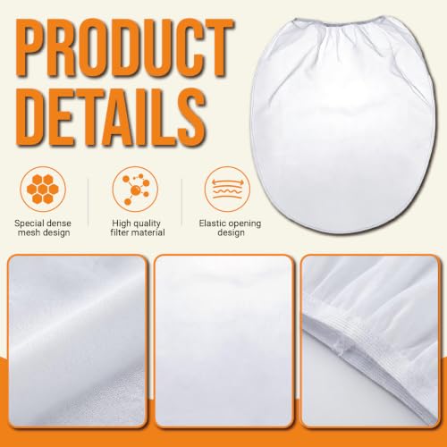 Strainer Bag 5 Gallon 50 PCS Filter Bag With Nylon Fine Mesh