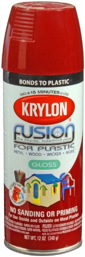 Krylon 2325 Fusion Spray Paint, Burgundy - color: Burgundy