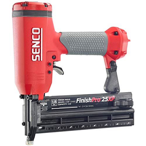 SENCO FinishPro 25XP Pneumatic Brad Nailer for Cabinets,Paneling(760102N)