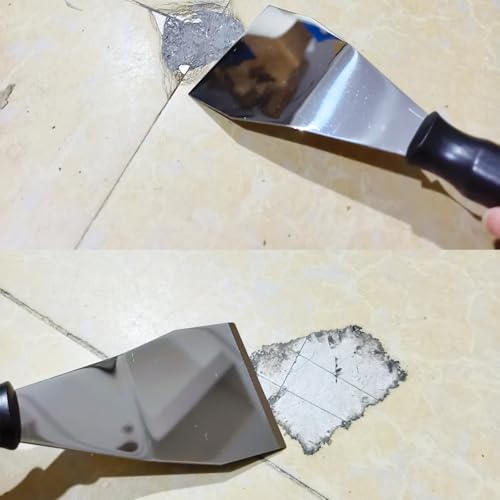 3 Inch Bent Scraper, Stainless Steel Paint Scraper