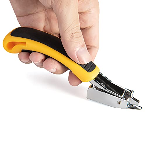 Staple Remover Heavy Duty Staple Puller (2 Pack, Yellow)
