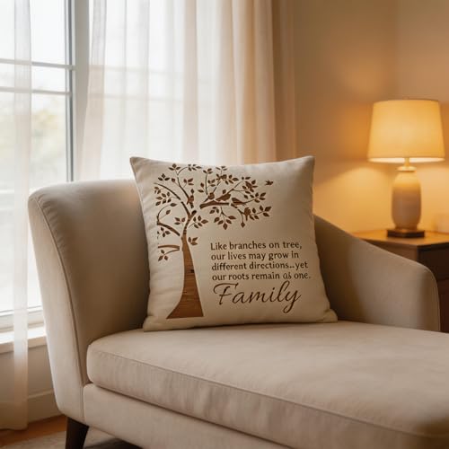 TIAMECH A4 Reusable Family Tree Stencil for Painting - style: Family Tree