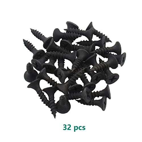 4 Pack Flat Straight Brace Brackets, ULIFESTAR Black Stainless Steel Mending Bracket Plate Metal Shelf Support Fixing Joining Plate for Furniture,Wood,Shelves,Cabinet with Mounting Screws - size: 140 x 48 x 2 mm