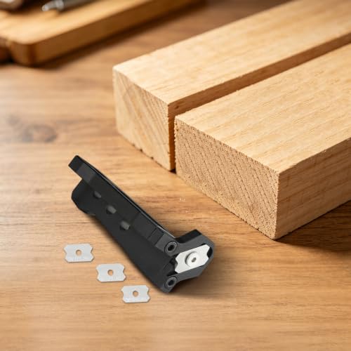 Manual Edge Banding Trimmer, Edge Chamfer Burr Scraper (R1R2R3 Blade) - size: R1R2R3 blade