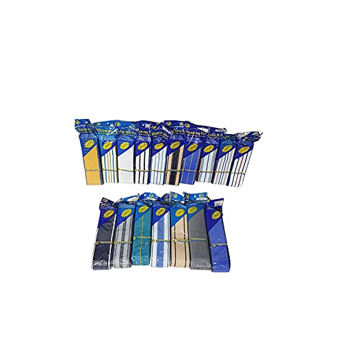 Chair Strap,80 Feet 3 Inches Wide Webbing Kit, with Webbing Screws Replace Your Old Chair with, Vibrant Colors to Choose from Made in USA. (White/Teal/Yellow) - color: White/Teal/Yellow