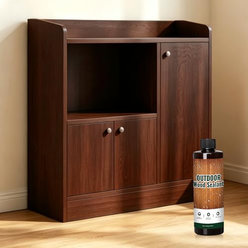 Wood Stain and Sealer in One - 8.8oz & Classic Walnut/Pecan - color: Classic Walnut/Pecan, size: 8.8 oz