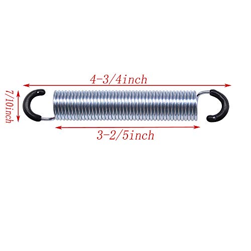 Yoogu 4-3/4 inch Recliner Sofa Chair Mechanism Springs Replacement | 2 PCS - size: 4-3/4 Inch 42 Turns