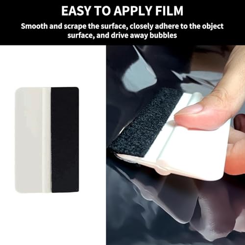 18PCS Car Window Tint Kit, Vehicle Glass Protective Film Wrapping Installation Set, Auto Vinyl Wrap Tinting Tools Included Squeegees, Window Rubber Squeegee,Cutting Knife with Blades (18PCS)
