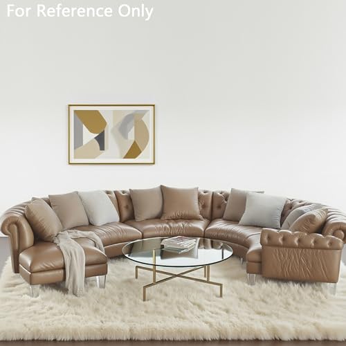 Clear Acrylic Couch Legs, 2 Inch Height, 2 Inch Width, 4Pcs - size: H 2 Inch