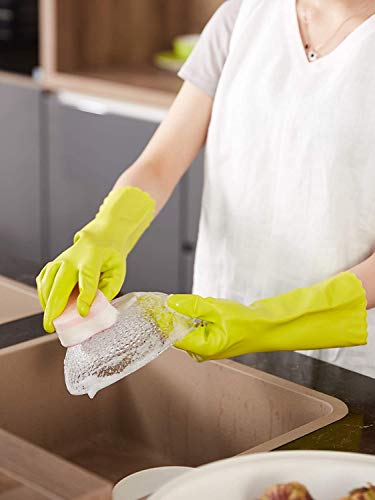 LANON wahoo Cleaning Gloves with Cotton Flocked Liner,Bud Tender,Medium - color: Bud Tender, size: Medium (Pack of 1)