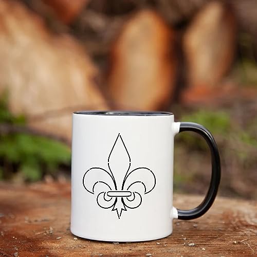 Fleur De Lis Stencils for Painting on Wood Canvas Paper Fabric Cookie Flower Paint Stencil for Crafts Adult Art Projects Drawing Reusable Burning Pattern for Wall Decorating (Fleur de lis) - style: Fleur de lis
