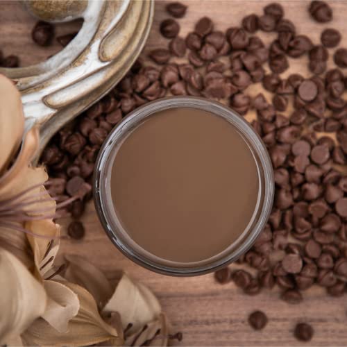 Dixie Belle Paint Company Chalk Mineral Paint - Chocolate (8oz) - color: Chocolate, size: 8 Fl Oz (Pack of 1)