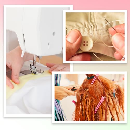 Hair Needle Thread Set Hand Sewing Hair Weave Extension Making Wig