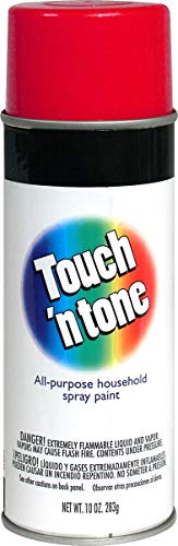 Touch N Tone Spray Paint 55270830, 10 Oz, Gloss Cherry Red
