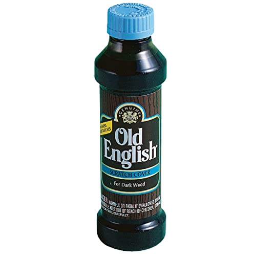 Old English Scratch Cover Dark Wood Furniture Polish, 8oz Bottle - size: 8 Fl Oz (Pack of 1)