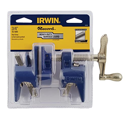 IRWIN QUICK-GRIP 3/4" Pipe Clamp, 224134 (Pack of 5) - size: 3/4 inch (Pack of 5)