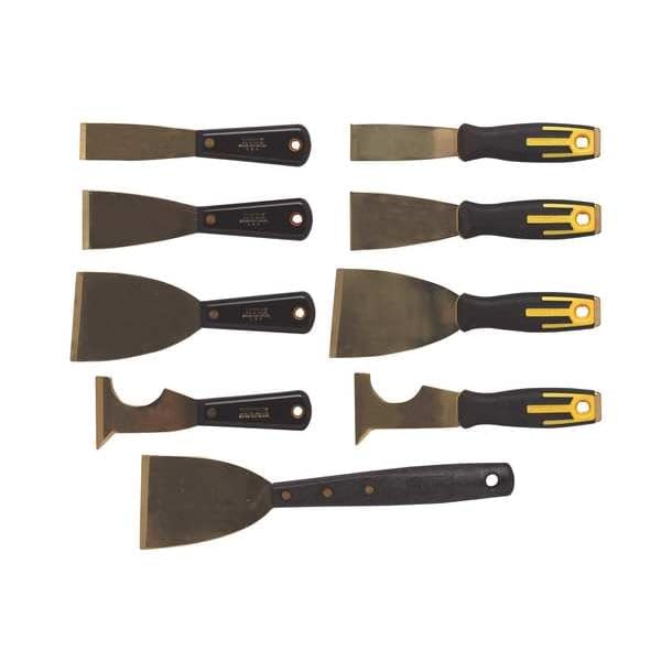 Hyde Tools 2975 5-in-1 Brass Multi-Tool, Black and Silver