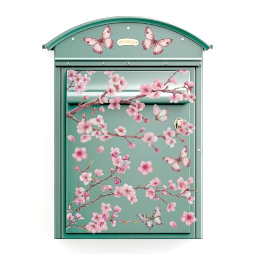 3 Sheets Flower and Butterfly Rub on Transfers for Crafts, 12×6in - style: Peach Blossom and Butterfly