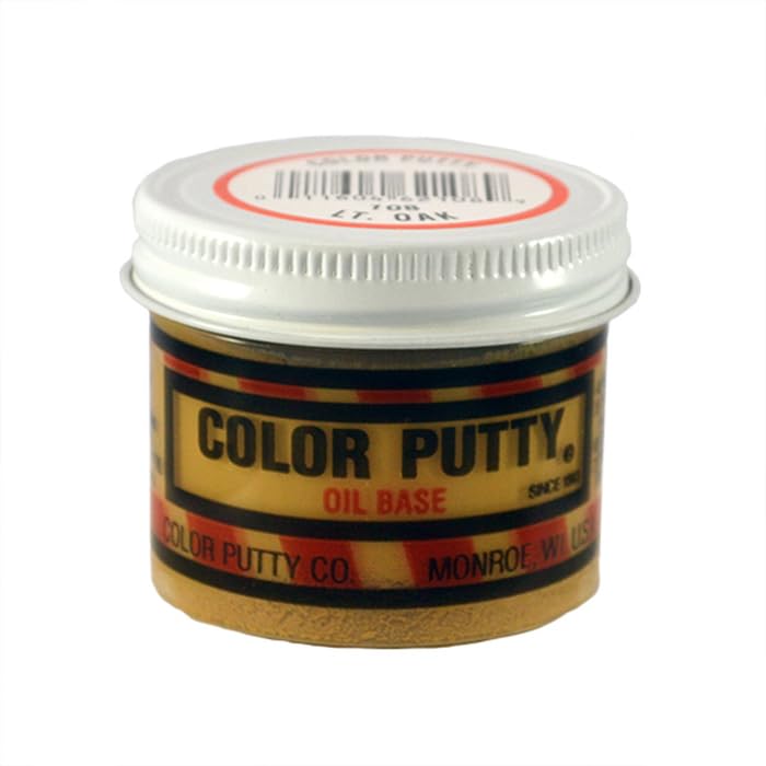 6-Pack of 3.68 oz Color Putty 108 Color Putty Light Oak Oil-Based Putty