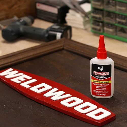 DAP 7079800131 RapidFuse Wood Adhesive, 4-oz. - Quantity 6